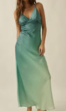 OMBRÉ SATIN MAXI