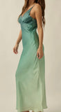OMBRÉ SATIN MAXI