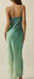 OMBRÉ SATIN MAXI