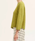 3/4 SLEEVE SWEATER