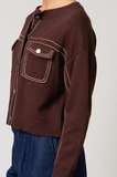 DEAN TOPSTITCH SWEATER