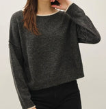 LAYERED BOATNECK SWEATER