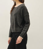 LAYERED BOATNECK SWEATER