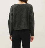 LAYERED BOATNECK SWEATER