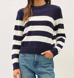 LARGE STRIPED SWEATER
