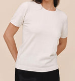 CREWNECK KNIT SHORT SLEEVE