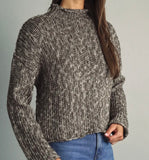 ROLLED HEM SWEATER