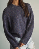 FLECKED CREWNECK