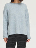 BACK BUTTON SWEATER
