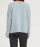 BACK BUTTON SWEATER