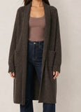OPEN FRONT CARDIGAN