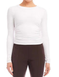 SIDE SHIRRED TOP