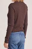 RUFFLE CARDIGAN