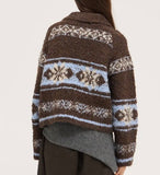 FAIR ISLE ZIP