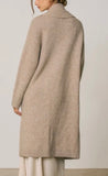 OPEN FRONT CARDIGAN